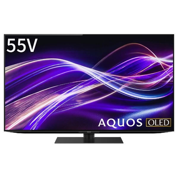 有機ELテレビ AQUOS ブラック 4T-C55GQ1 [55V型 /Bluetooth対応 /4K対応 /BS・CS 4Kチューナー内蔵  /YouTube対応] SHARP｜シャープ 通販 | ビックカメラ.com