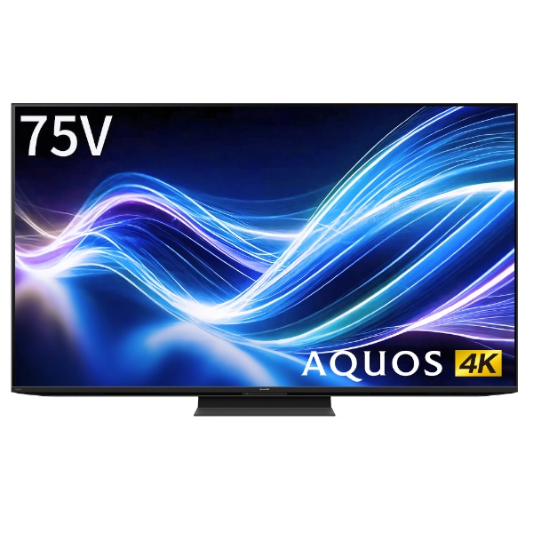 液晶テレビ AQUOS ブラック 4T-C75GN1 [75V型 /Bluetooth対応 /4K対応 /BS・CS 4Kチューナー内蔵  /YouTube対応] SHARP｜シャープ 通販 | ビックカメラ.com