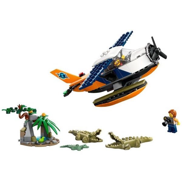 LEGO（レゴ） シティ 60425 ジャングル探検 水上飛行機