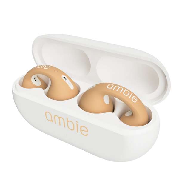 全部的无线入耳式耳机ambie sound earcuffs Latte AM-TW01LTC[无线(左右分离)/Bluetooth对应]_3