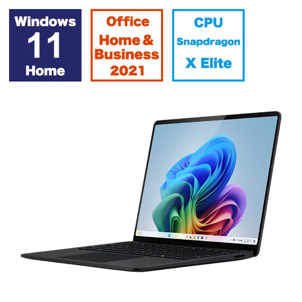 Surface Laptop(7) ubN [Copilot+ PC /13.8^ /Windows11 Home /Snapdragon X Elite /F16GB /SSDF512GB /Office HomeandBusiness /2024N6f]