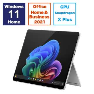 Surface Pro(11) v`i [Copilot+ PC /13.0^ /Windows11 Home /Snapdragon X Plus /F16GB /SSDF256GB /Office HomeandBusiness /2024N6f] yyEL[{[hʔz