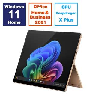 Surface Pro(11) f[ [Copilot+ PC /13.0^ /Windows11 Home /Snapdragon X Plus /F16GB /SSDF512GB /Office HomeandBusiness /2024N6f] yyEL[{[hʔz