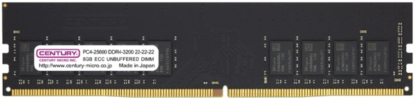 DDR4 4-3200(PC4-25600) 16GB 288PIN ECC Rank2(16GB×1枚組) DDR4 288PIN ECC  CB16G-D4UE3200 [DIMM DDR4 /16GB /1枚]