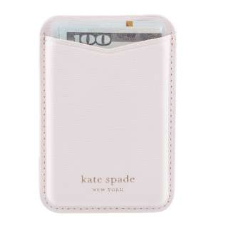Kate Spade Magnetic Card Holder works with MagSafe - Pale Dogwood KS053068