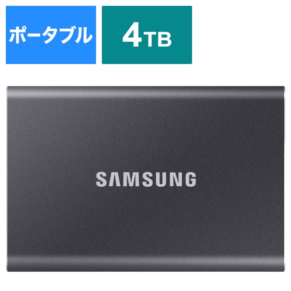 MU-PC1T0K/IT 外付けSSD USB-C＋USB-A接続 T7 Touch ブラック [1TB /ポータブル型] SAMSUNG｜サムスン  通販 | ビックカメラ.com