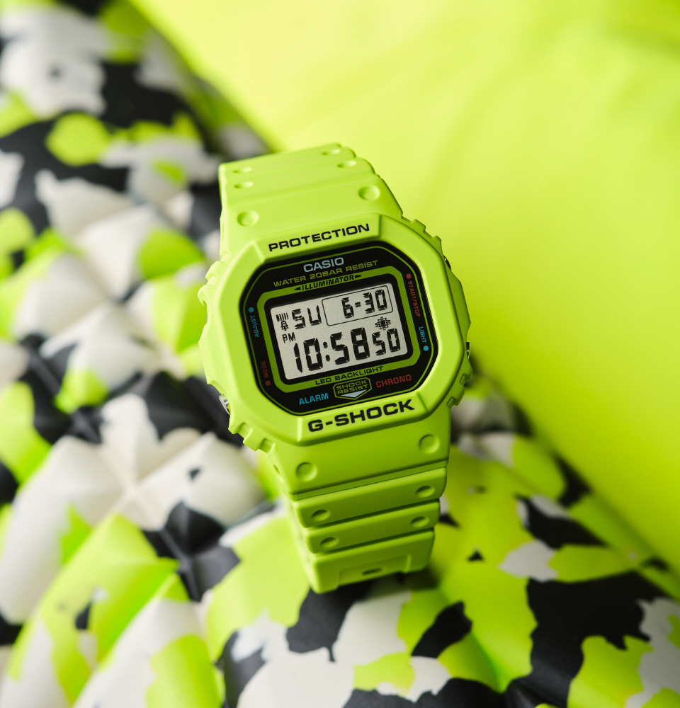 G-SHOCK（Gショック）ENERGY PACK イエロー DW-5600EP-9JF CASIO｜カシオ 通販 | ビックカメラ.com