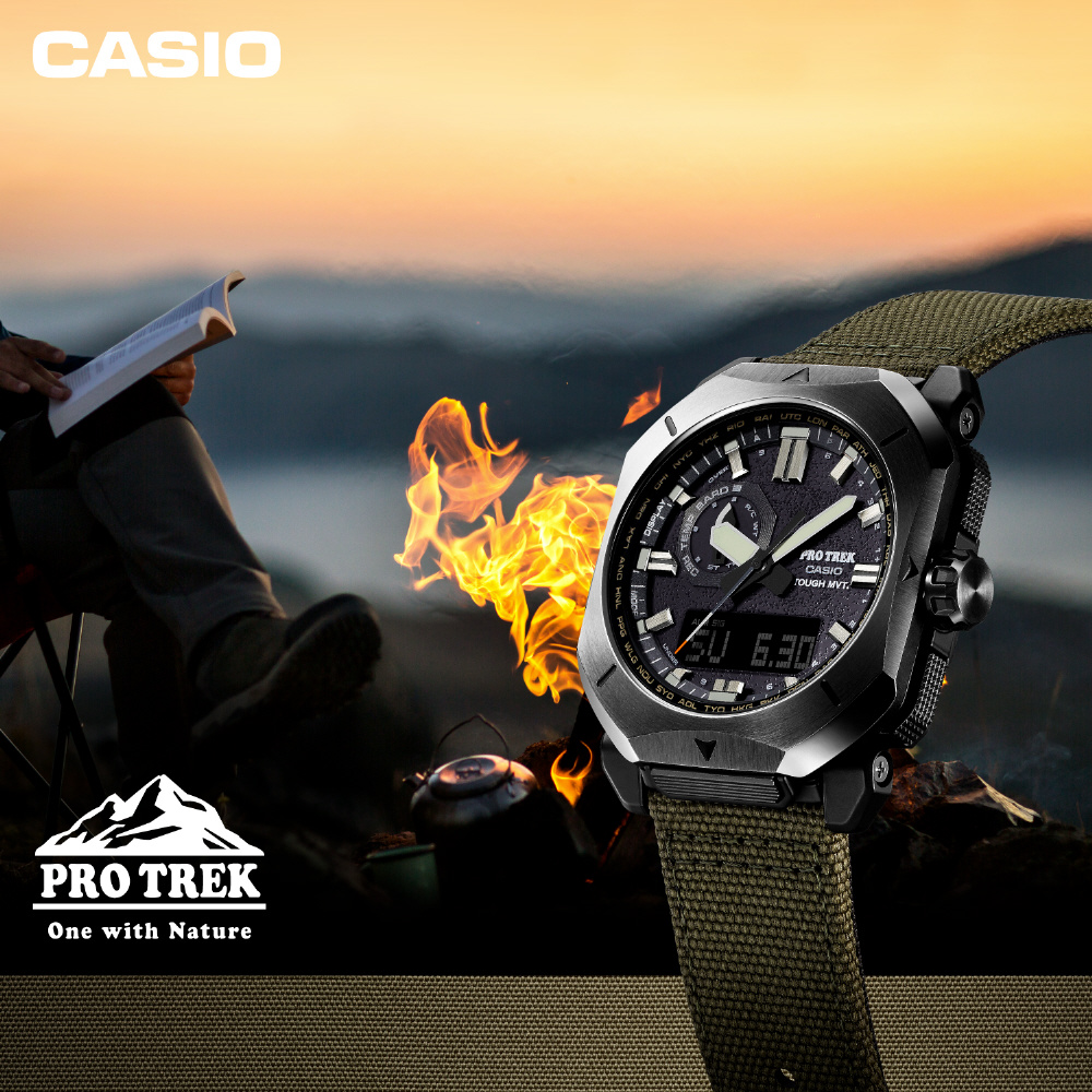 ソーラー電波時計】PRO TREK（プロトレック）Climber Line（クライマーライン）PRW-6900YB カーキ  PRW-6900YB-3JF CASIO｜カシオ 通販 | ビックカメラ.com