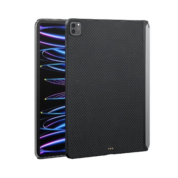 12.9インチ iPad Pro（第6/5世代）用 ケース MagEZ Case 2 アラミド繊維 ブラック/グレー ツイル柄 KPD2204P  PITAKA｜ピタカ 通販 | ビックカメラ.com