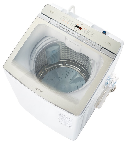 TW-127X8BKR-W ドラム式洗濯乾燥機 ZABOON（ザブーン） グランホワイト 