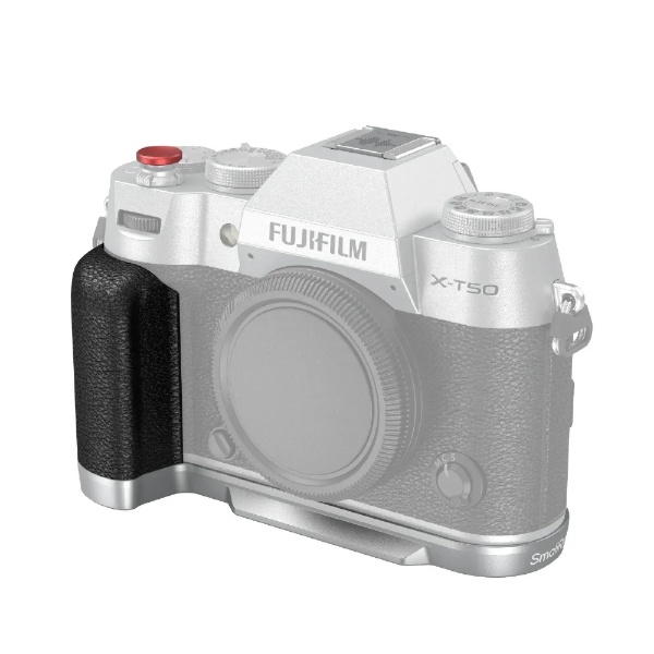 FUJIFILM X-T50用シリコン製L型グリップ（シルバー）4713 SR4713