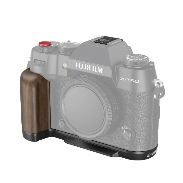 FUJIFILM X-T50用木製L型グリップ（ブラック）4784 SR4784