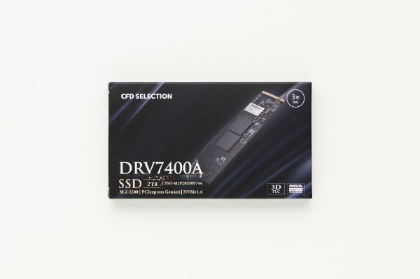 CSSD-M2P2KDRV74A 内蔵SSD PCI-Express接続 CFD DRV7400A [2TB /M.2] CFD販売｜シー・エフ・デー  通販 | ビックカメラ.com