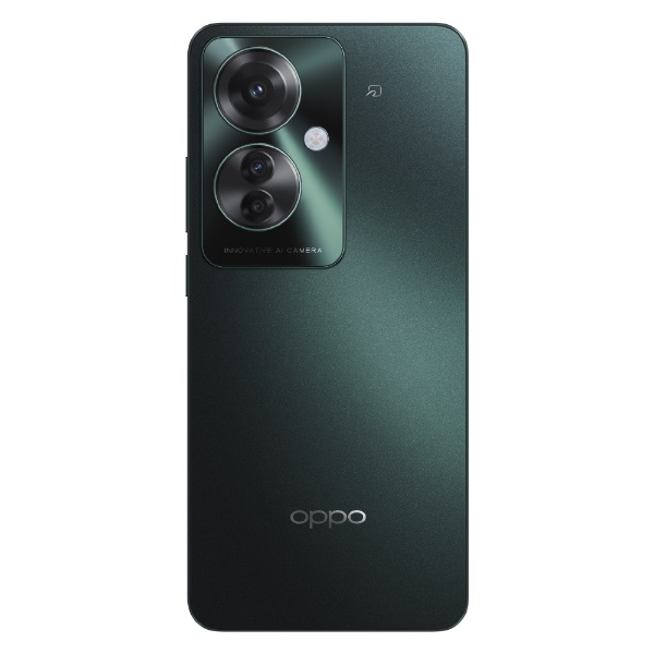 防水・防塵・おサイフケータイ】OPPO Reno11 A ダークグリーン「CPH2603GR」MediaTek Dimensity 7050  6.7インチ・メモリ/ストレージ：8GB/128GB nanoSIM x2 eSIM対応ドコモ/au/ソフトバンク SIMフリー ダークグリーン  OPPO｜オッポ 通販 | ビックカメラ.com