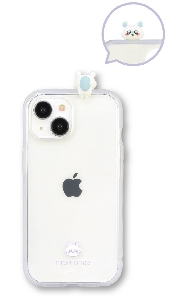 iPhone 15/14/13 ちいかわ フレーム IIIIfit Clear ケース モモンガ CK-28D  グルマンディーズ｜gourmandise 通販 | ビックカメラ.com