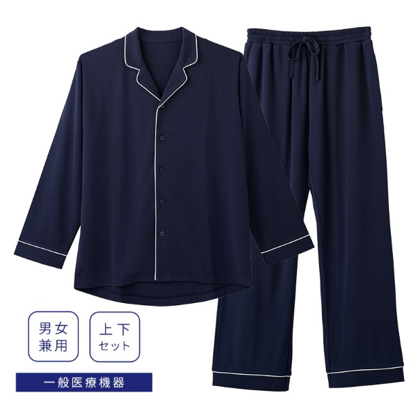 NEWPEACE Recovery Pajamas Set (long) S ニューピース リカバリーパジャマセット(ロング) S WS-AI-20A-S  NEWPEACE ネイビー WS-AI-20A-S MTG｜エムティージー 通販 | ビックカメラ.com