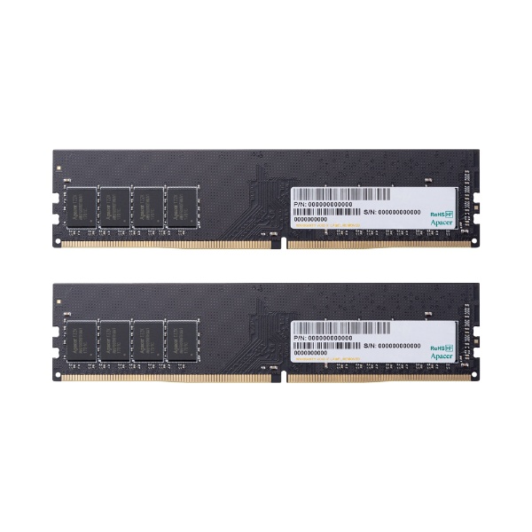 増設メモリ DDR4-2666 EL.32GAV.GRRK2 [DIMM DDR4 /16GB /2枚] APACER｜アペイサーテクノロジー 通販  | ビックカメラ.com