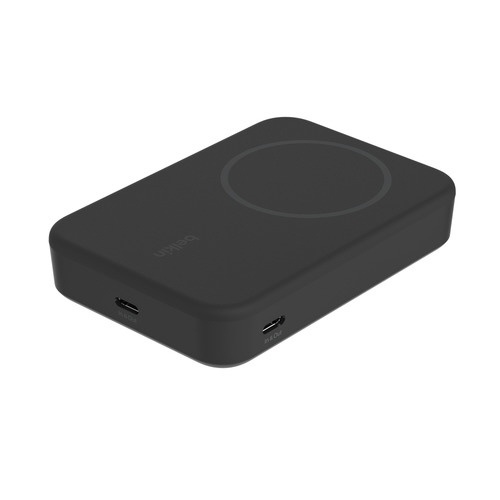 Belkin Qi2 モバイルバッテリー 10000mAh 15W + スタンド? ブラック BPD008BTBK [USB Power  Delivery・Quick Charge対応 /1ポート] BELKIN｜ベルキン 通販 | ビックカメラ.com