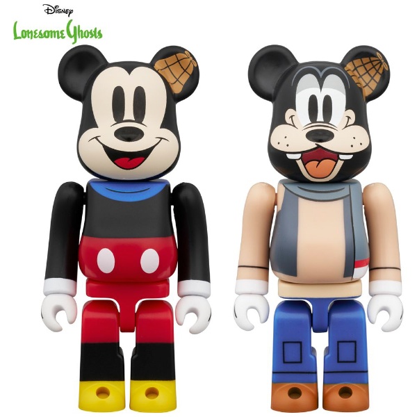 BE＠RBRICK MICKEY MOUSE＆GOOFY（Lonesome Ghosts Ver.） 2PCS SET