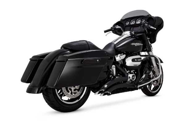 PowerDuals PCX パワーデュアルズ ヘッドパイプ ブラック マフラー TOURING（M8） 17-22 46371 バンスアンドハインズ｜VANCE&HINES  通販 | ビックカメラ.com