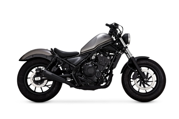 Upsweep アップスウィープ スリップオン ブラック マフラー REBEL 500/250 17-21 1811-3876 バンスアンドハインズ｜VANCE&HINES  通販 | ビックカメラ.com