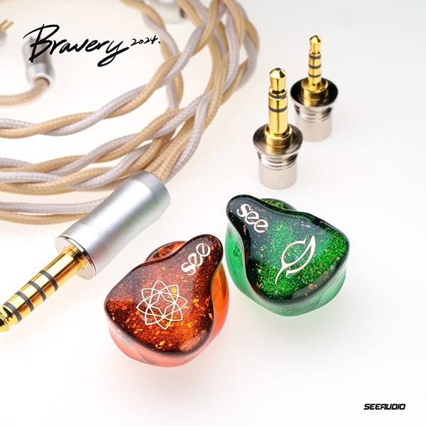 イヤホン カナル型 Seeaudio 4BA IEM Bravery24 See Audio｜シーオーディオ 通販 | ビックカメラ.com