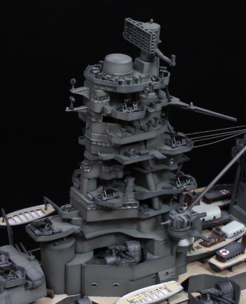 1/350 艦船モデルシリーズ No.3 EX-1 日本海軍航空戦艦 伊勢/日向 艦橋 フジミ模型｜FUJIMI 通販 | ビックカメラ.com