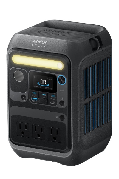 ポータブル電源 Anker Solix C300 Portable Power Station ブラック A1722511 Anker Japan｜ アンカー・ジャパン 通販 | ビックカメラ.com