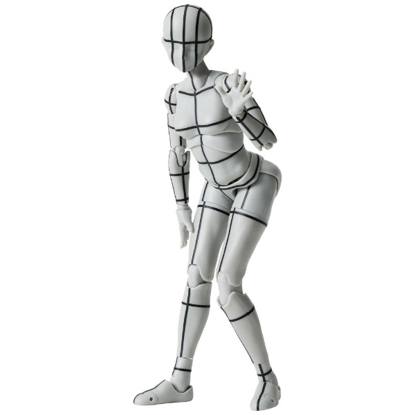 S.H.Figuarts ボディちゃん -スポーツ- Edition -ワイヤーフレーム-（Gray Color Ver.） 【発売日以降のお届け】