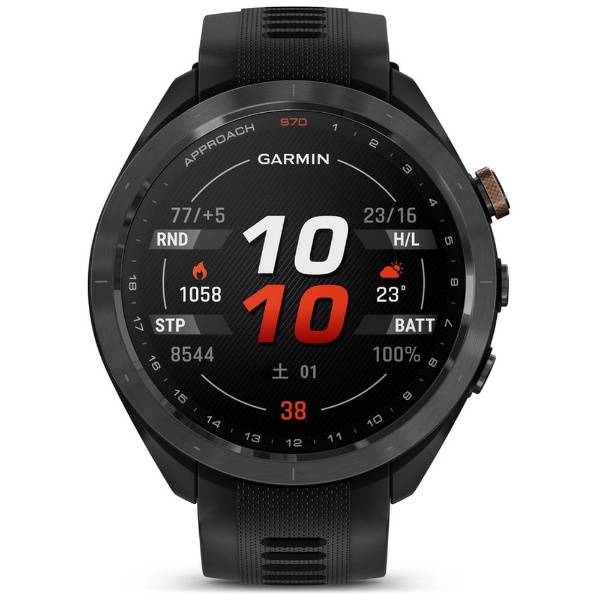 GPSゴルフナビ Approach アプローチ S70 47mm Black Bronze Edition 010-02746-71  【Suica対応・返品交換不可】 GARMIN｜ガーミン 通販 | ビックカメラ.com