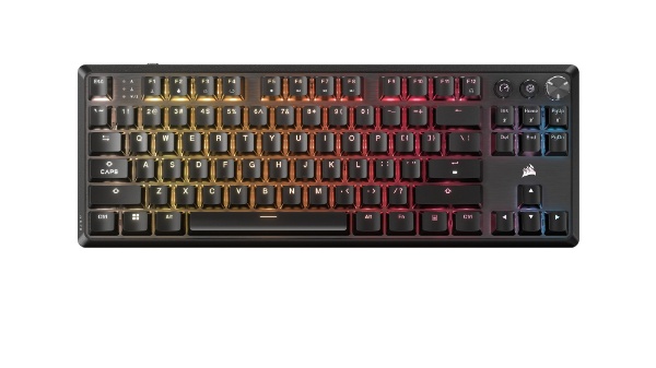 ゲーミングキーボード＋リストレスト K70 CORE TKL WIRELESS RGB ブラック CH-914901E-JP [有線・ワイヤレス]  CORSAIR｜コルセア 通販 | ビックカメラ.com