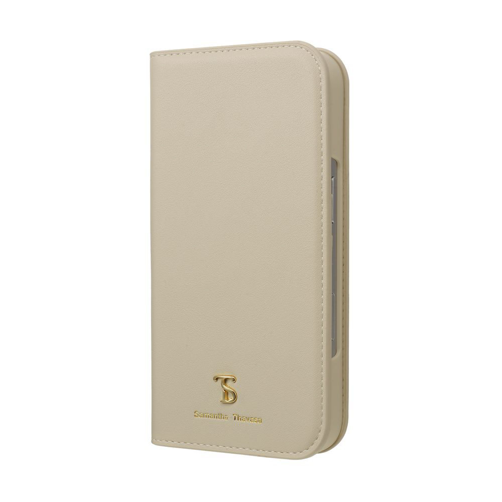 Samantha Thavasa -Folio Case for iPhone 16 Pro （6.3インチ） ［ Beige ］ Beige  STBIGFLIP2463P Samantha Thavasa｜サマンサタバサ 通販 | ビックカメラ.com