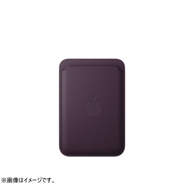 純正】MagSafe対応 iPhoneファインウーブンウォレット ブラック MA6W4FE/A Apple｜アップル 通販 | ビックカメラ.com