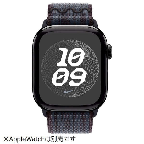 40mmケース用ブラック/ブルーNikeスポーツループ MC1L4FE/A Apple｜アップル 通販 | ビックカメラ.com