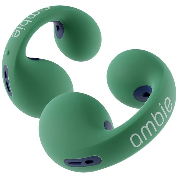 完全ワイヤレスイヤホン sound earcuffs Indigo×Green AM-TW02/GIC [ワイヤレス(左右分離)  /Bluetooth対応] AMBIE｜アンビー 通販 | ビックカメラ.com