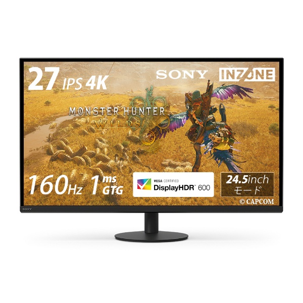 INZONE M9 II　ゲーミングモニター（4K 160Hz） SDM27U9M2 [27型 /4K(3840×2160）]