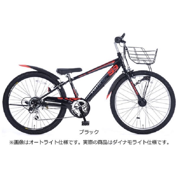 22型 子供用自転車ドライドS3 BAA226-O(外装6段変速) ブラック 148321001 【キャンセル・返品不可】 あさひ｜asahi 通販  | ビックカメラ.com