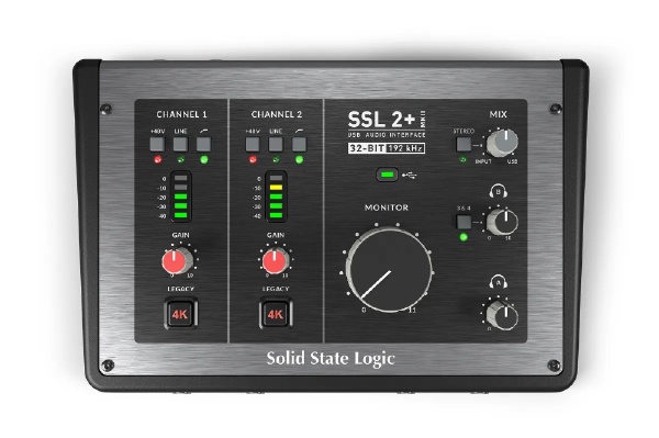 Solid State Logic SSL2+ MKII USBオーディオ・インターフェイス SSL2 ＆ SSL2+ 待望の次世代機が登場 Solid  State Logic SSL2+ MK2 Solid State Logic (SSL)｜ソリッドステートロジック 通販 | ビックカメラ.com