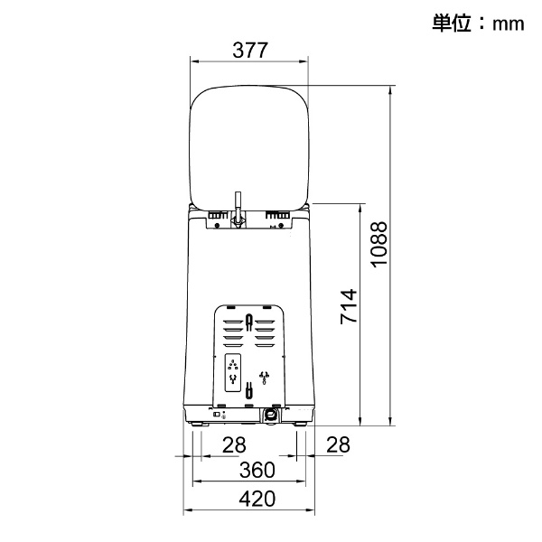 タテ型温水/熱水洗濯機「ニオイウォッシュ」 [洗濯2.8kg /乾燥機能無 /上開き] THANKO｜サンコー 通販 | ビックカメラ.com