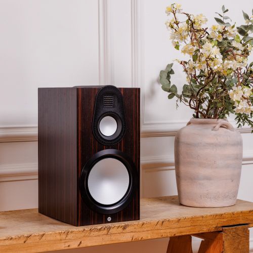 ブックシェルフスピーカー Macassar Wood GOLD 100 6G MW [2本] MONITOR AUDIO｜モニター・オーディオ 通販  | ビックカメラ.com