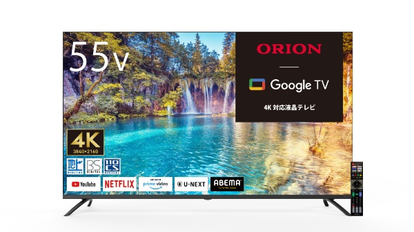 液晶テレビ [50V型 /4K対応 / 地デジ BS・CS チューナー対応 / スマートテレビ / YouTube NETFLIX  PrimeVideo対応] ORION OLS50RD10 [50V型 /Bluetooth対応 /4K対応 /YouTube対応]  オリオン｜ORION 通販 | ビックカメラ.com