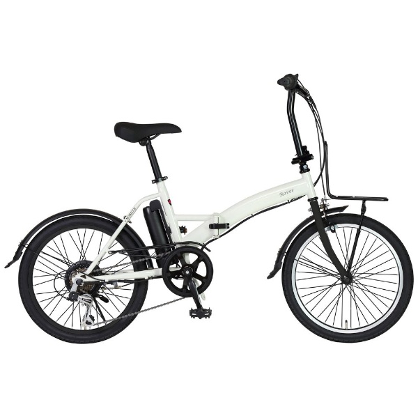 折りたたみ電動アシスト自転車 ROVER e-MOBILLY206SE ホワイト 18236-12 [20インチ /6段変速]  【キャンセル・返品不可】 ローバー｜ROVER 通販 | ビックカメラ.com