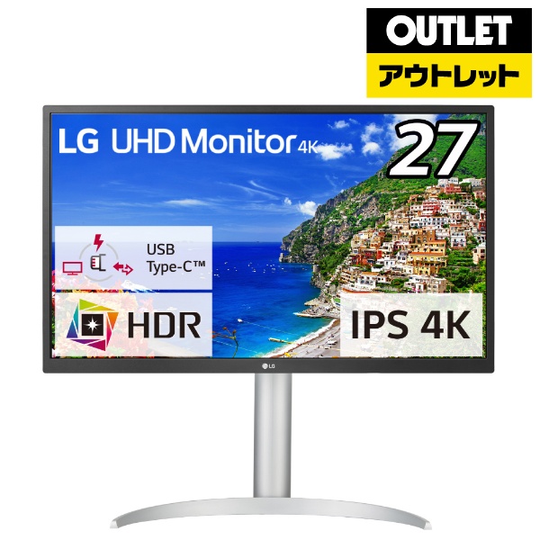 USB-C接続 PCモニター 27UP550-W [27型 /4K(3840×2160） /ワイド] LG｜エルジー 通販 | ビックカメラ.com