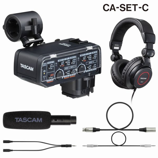 TASCAM CA-XLR2d-C ミラーレスカメラ対応 XLRマイクアダプター キャノンキット TASCAM｜タスカム 通販 | ビックカメラ.com