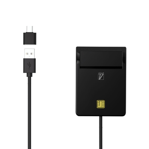 接触型ICカードリーダーライター USB-A接続 変換名人JAPAN(Windows11対応) ホワイト OP1006 [マイナンバーカード対応]  変換名人 通販 | ビックカメラ.com