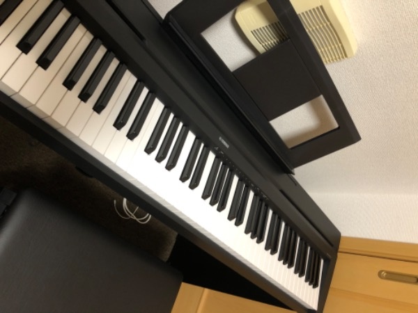 ヤマハ 電子ピアノ Pシリーズ 88鍵盤 ブラック P-45B+aethiopien