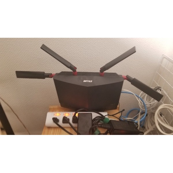 WXR-5700AX7S 無線LAN親機 wifi6ルーター 4803+860Mbps IPv6対応 ブラック [Wi-Fi 6(ax)/ac/n/a/g/b] BUFFALO バッファロー