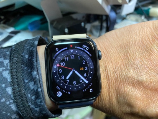 Apple Watch Series 5（GPS + Cellularモデル）- 44mm スペースグレイ 