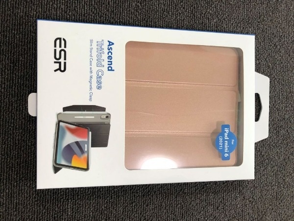 日本最大のブランド Rose ESR mini iPad Gold Pencil収納可能三つ折り式マグネット