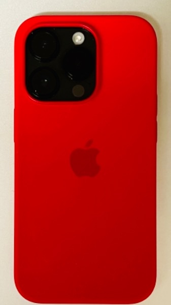 純正】MagSafe対応iPhone 14 Proシリコーンケース (PRODUCT)RED